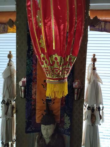 Chinese decoratieve lange lamp, zie omschrijving beschikbaar voor biedingen