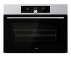 SA11) Nieuwe Pelgrim inbouw combi-oven 45cm, RVS, 51 liter, Witgoed en Apparatuur, Ovens, Nieuw, Oven met grill, Inbouw, 45 tot 60 cm