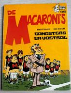 De Macaroni’s Gangsters en voetbal 1e druk 1973, Boeken, Stripboeken, Gelezen, Ophalen of Verzenden, Eén stripboek