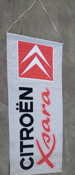 Citroen Xsara Reclame Vaandel / Vlag Garage, Ophalen of Verzenden, Reclamebord