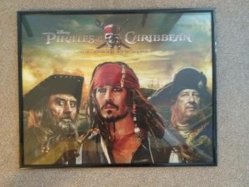 Schilderij Pirates of the Caribbean Disney, Jack Sparrow  beschikbaar voor biedingen