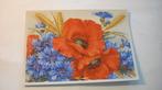 2 oude Bloemen-Ansichtkaarten, Verzamelen, Verzenden, Gelopen, Overige thema's