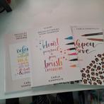 Verschillende boeken over Brushlettering van Carla Kamphuis, Ophalen of Verzenden, Zo goed als nieuw