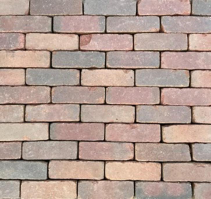 Oude Gebakken Klinkers, Dikformaat, Rood-Bruin, V51, Tuin en Terras, Tegels en Klinkers, Zo goed als nieuw, Klinkers, Keramiek