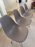 Vitra Eames eetkamer kuipstoelen - Set van 4, Huis en Inrichting, Stoelen, Ophalen, Kunststof, Gebruikt, Vier