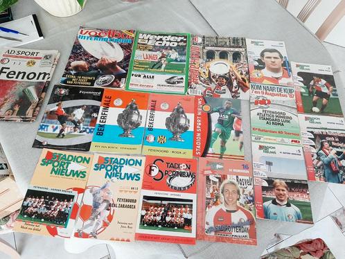 Feyenoord programmaboekjes / kranten, Verzamelen, Sportartikelen en Voetbal, Zo goed als nieuw, Boek of Tijdschrift, Feyenoord