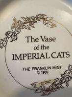 Vintage Franklin Mint Imperial Cats Vaas, Antiek en Kunst, Verzenden