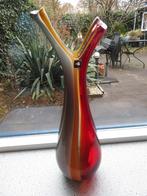 Glas glazen vaas merk Leonardo Herfst Autumn meet 50 cm, Gebruikt, Overige kleuren, 50 tot 75 cm, Ophalen of Verzenden