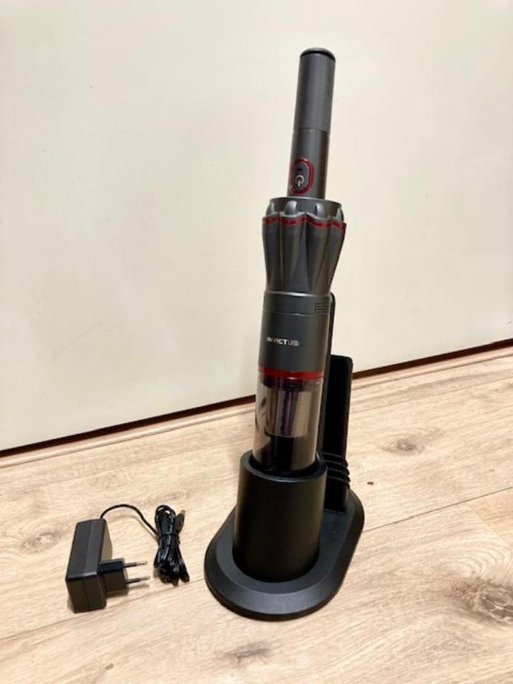 Genius Invictus One zakloze (hand) stofzuiger met HEPA, Witgoed en Apparatuur, Stofzuigers, Zo goed als nieuw, Stofzuiger, Minder dan 1200 watt