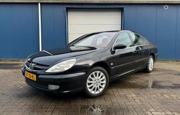 Peugeot 607 2.2 16V  2002 Zwart N.w Apk!! beschikbaar voor biedingen