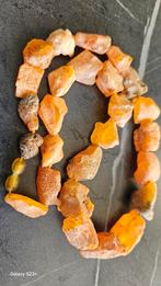Baltische Amber Ketting - 43 gram, Sieraden, Tassen en Uiterlijk, Kettingen, Gebruikt, Geel, Ophalen of Verzenden, Steen of Mineraal