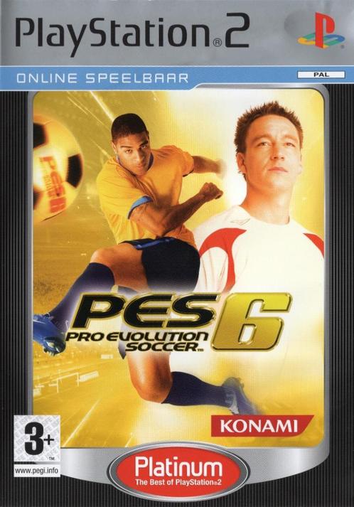 Pro Evolution Soccer 6 [Platinum] – PlayStation 2, Spelcomputers en Games, Games | Sony PlayStation 2, Zo goed als nieuw, Sport