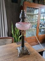 Petroleum lamp omgebouwd tot lampenvoet, Ophalen of Verzenden