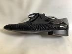Heren schoen in zwart lak vlecht leder ,maat 41,5, Ophalen of Verzenden, Zo goed als nieuw