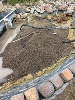 Lavasplit lava stenen lava substraat voor vijver - 2 kuub, Tuin en Terras, Ophalen, Bruin, Zo goed als nieuw, Split