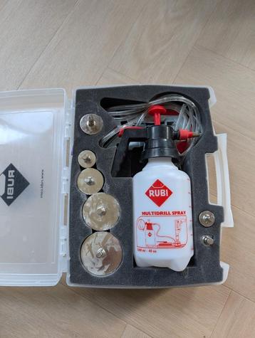 Rubi 50937 9-delige EasyGres Diamantborenset voor nat boren beschikbaar voor biedingen