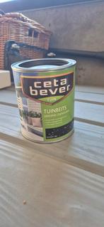 CetaBever Tuinbeits zwart Dekkend Zijdeglans, Zwart, Beits, Ophalen of Verzenden, Zo goed als nieuw