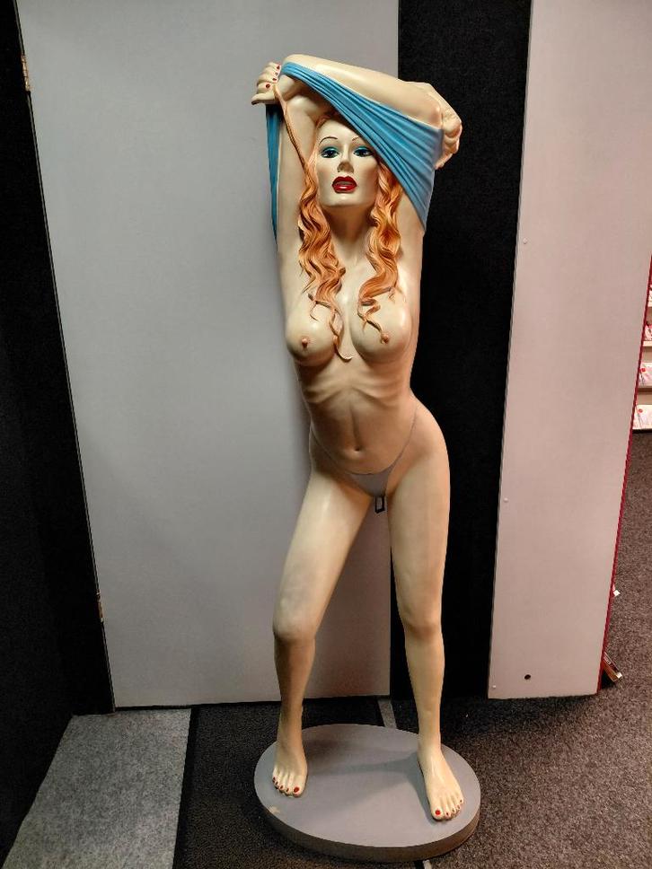 sexy beeld, Verzamelen, Beelden en Beeldjes, Zo goed als nieuw, Mens, Ophalen