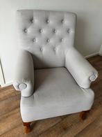 Klassieke Fauteuil en Bank Set, Ophalen of Verzenden, Zo goed als nieuw, Hout, 125 cm of meer