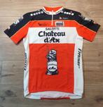 Wielershirt Chateau d'Ax 1989, Ophalen of Verzenden, Gebruikt, Helm