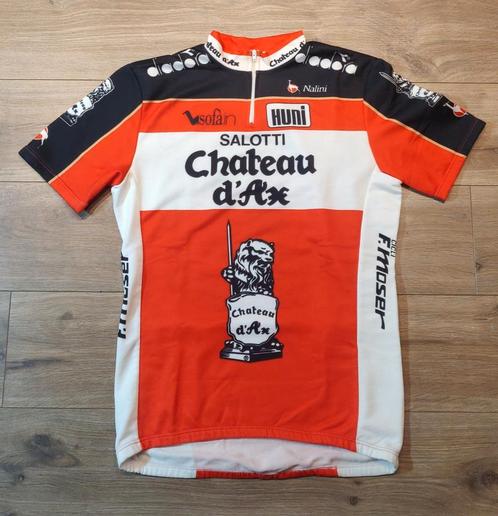 Wielershirt Chateau d'Ax 1989, Sport en Fitness, Wielrennen, Gebruikt, Helm, Ophalen of Verzenden