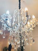 Elegante Kroonluchter met Kristallen, Ophalen, Gebruikt, Glas