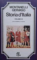 Indro Montanelli - Storia d'Italia (Volume IX) (ITALIAANS), Ophalen of Verzenden, Zo goed als nieuw, Italiaans, Fictie