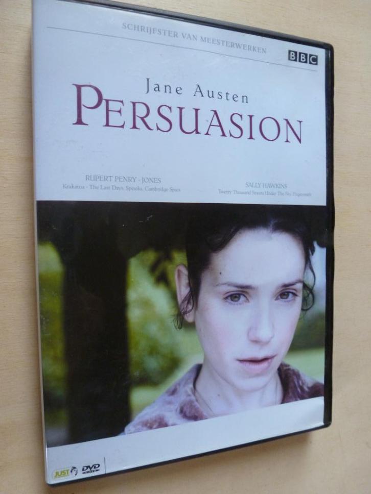 DVD Jane Austen Persuasion Sally Hawkins Rupert Penry-Jones, Cd's en Dvd's, Dvd's | Drama, Zo goed als nieuw, Historisch of Kostuumdrama