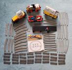 Lego trein 12 Volt rails locomotief met wagonnetjes set 7735, Ophalen of Verzenden, Gebruikt, Complete set, Lego
