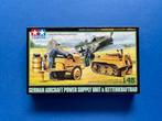 Tamiya	32533	German Aircraft Power Supply Unit & Krad 1/48, Hobby en Vrije tijd, Modelbouw | Auto's en Voertuigen, Ophalen of Verzenden