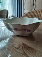 ANTIEK - PLATEEL - SALADE / SERVEERSCHAAL - DIA 24 CM, Ophalen of Verzenden, Overige stijlen, Aardewerk, Schaal of Schalen