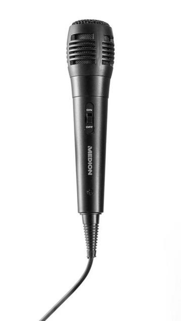 Ongebruikte, bedrade microfoon van Medion. beschikbaar voor biedingen