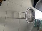 Bijzettafel inklapbaar, Minder dan 55 cm, Gebruikt, Metaal of Aluminium, Rond