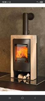 Rika Fox Houtkachel - Zandsteen Bekleding vrijstaand., Ophalen, Gebruikt, Houtkachel, Vrijstaand