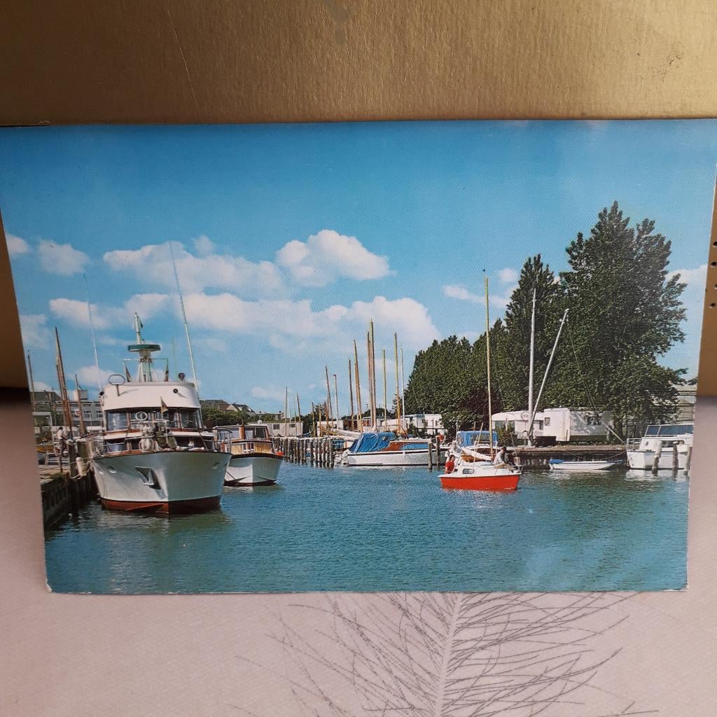 harderwijk jachthaven, Verzenden, 1960 tot 1980, Gelopen, Gelderland