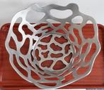 Fruitschaal metaal aluminium geverfd gebruikt € 30,00, Overige materialen, Gebruikt, Schaal, Rond