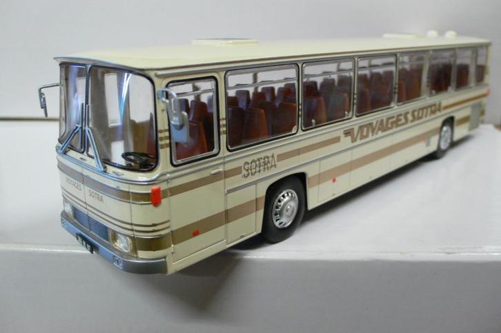 saviem e7l - voyages sotra joyeuse   1/43, Hobby en Vrije tijd, Modelauto's | 1:43, Nieuw, Bus of Vrachtwagen, Overige merken