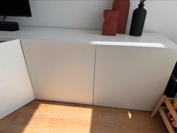 4 kastdeurtjes wit lappviken voor ikea besta kast