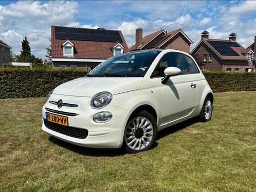 Fiat 500 1.2 69pk 2019 Wit, Auto's, Fiat, Particulier, Airbags, Apple Carplay, Centrale vergrendeling, Climate control, Cruise Control