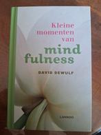 Kleine momenten van mindfulness - David Dewulf, Ophalen of Verzenden, Zo goed als nieuw, Overige onderwerpen, David Dewulf