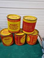 -	Blikken maggi bouillon-blokjes,, Verzamelen, Blikken, Ophalen of Verzenden