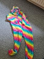 Unicorn onesie, maat 140, Kinderen en Baby's, Carnavalskleding en Verkleedspullen, Ophalen, Zo goed als nieuw, 134 t/m 140, Meisje