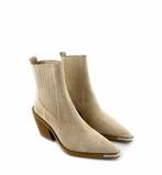 Suede Enkellaarzen - Beige - Maat 39, Kleding | Dames, Schoenen, Ophalen, LOIE, Beige, Lage of Enkellaarzen