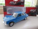 Welly Peugeot 504 Blauw of brons, Hobby en Vrije tijd, Modelauto's | 1:43, Ophalen of Verzenden, Nieuw, Auto, Overige merken