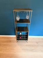 Wijnkast WOOOD, Huis en Inrichting, Woonaccessoires | Wijnrekken, Ophalen, 15 tot 25 flessen, Zo goed als nieuw, Metaal