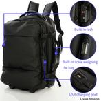 Airback Max – 60L Backpack met Trolleyfunctie & Vacuüm, Wieltjes, 40 tot 60 cm, 30 cm of meer, Verzenden