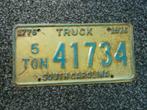 Kentekenplaat licenseplate South Carolina 1976 USA, Verzenden, Gebruikt, Auto's