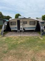 Caravan Fendt Saphir 490 TF met mover en prachtige luifel, Caravans en Kamperen, 70 kg, Rondzit, Particulier, Vast bed