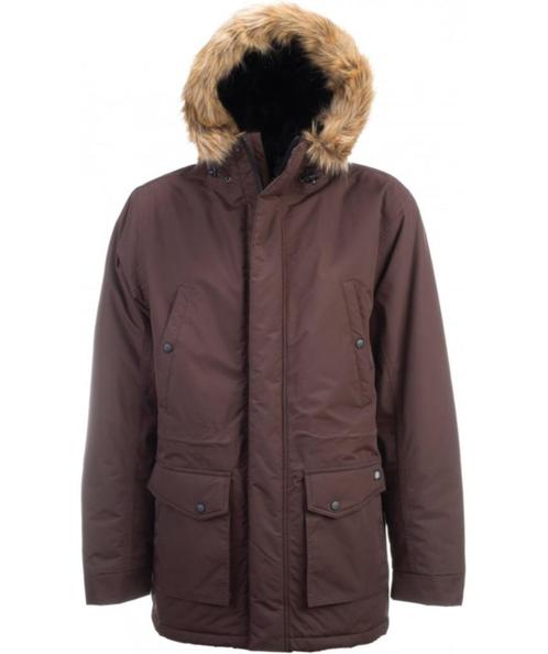 ≥ Dickies curtis jacket chocolate brown parka jacket — Jassen