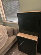 IKEA Bèta Kast - Zwart/Hout - 2 Delen, Ophalen